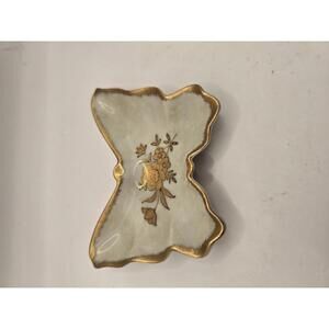 Vintage Lefton Porcelain Butterfly Dish